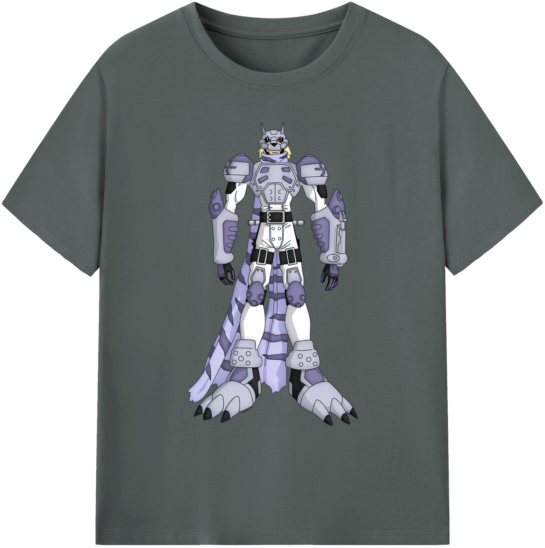 （画像用） Digimon デジタルモンスター/デジモン 綿100％ メンズ半袖Tシャツ｜肌触りやわらか＆通気性